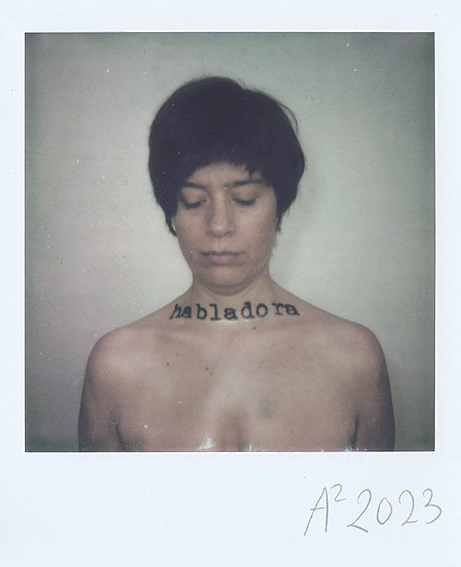 Habladora I (Polaroid)